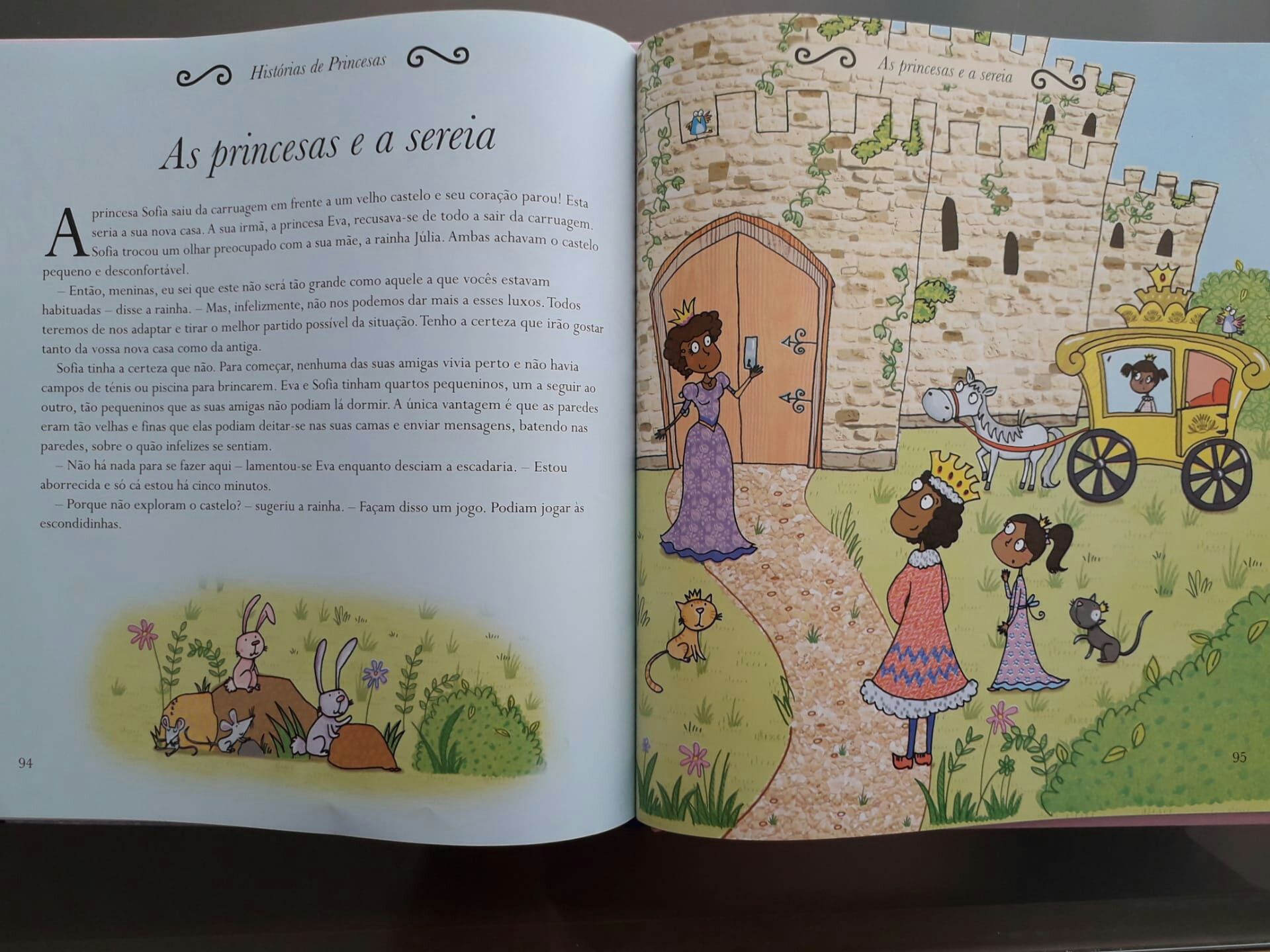 Livro " Histórias de Princesas "