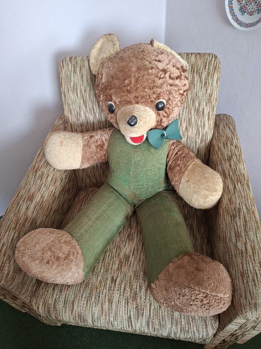 Duży stary miś 90 cm