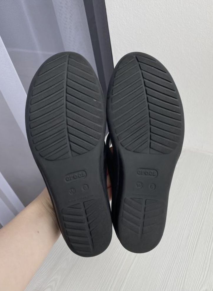 Crocs шльопанці крокс танкетка сабо шльопки босоніжки