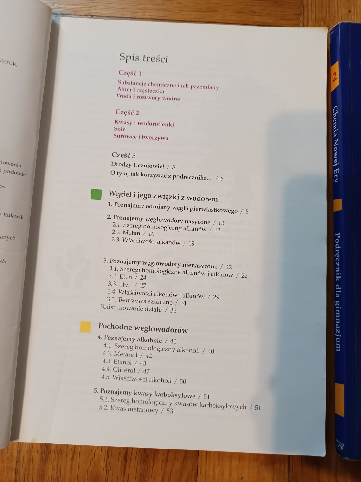 Podręczniki do chemii Nowa Era Gimnazjum