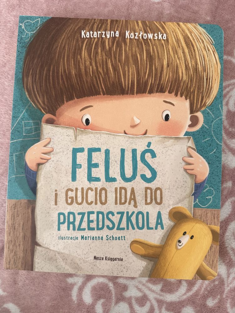 Nowa książka Feluś i Gucio idą do przedszkola