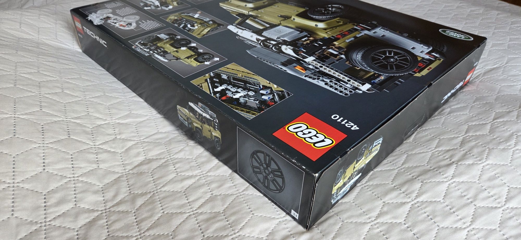 LEGO TECHNIC 42110 Land Rover Defender - oryginalny, fabrycznie plomby