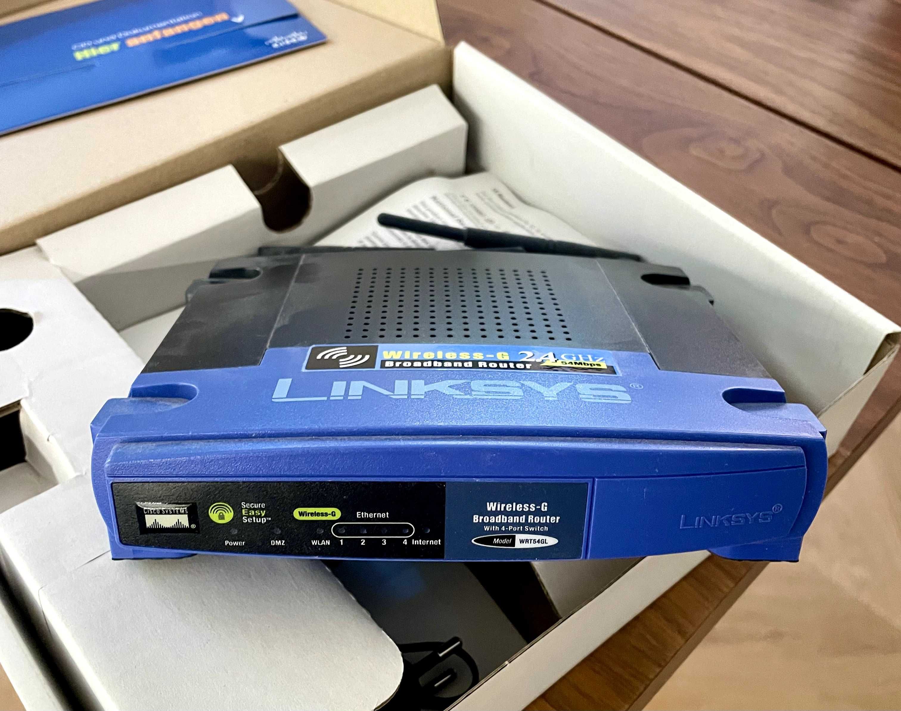 Router Linksys 2,4 ghz, za darmo