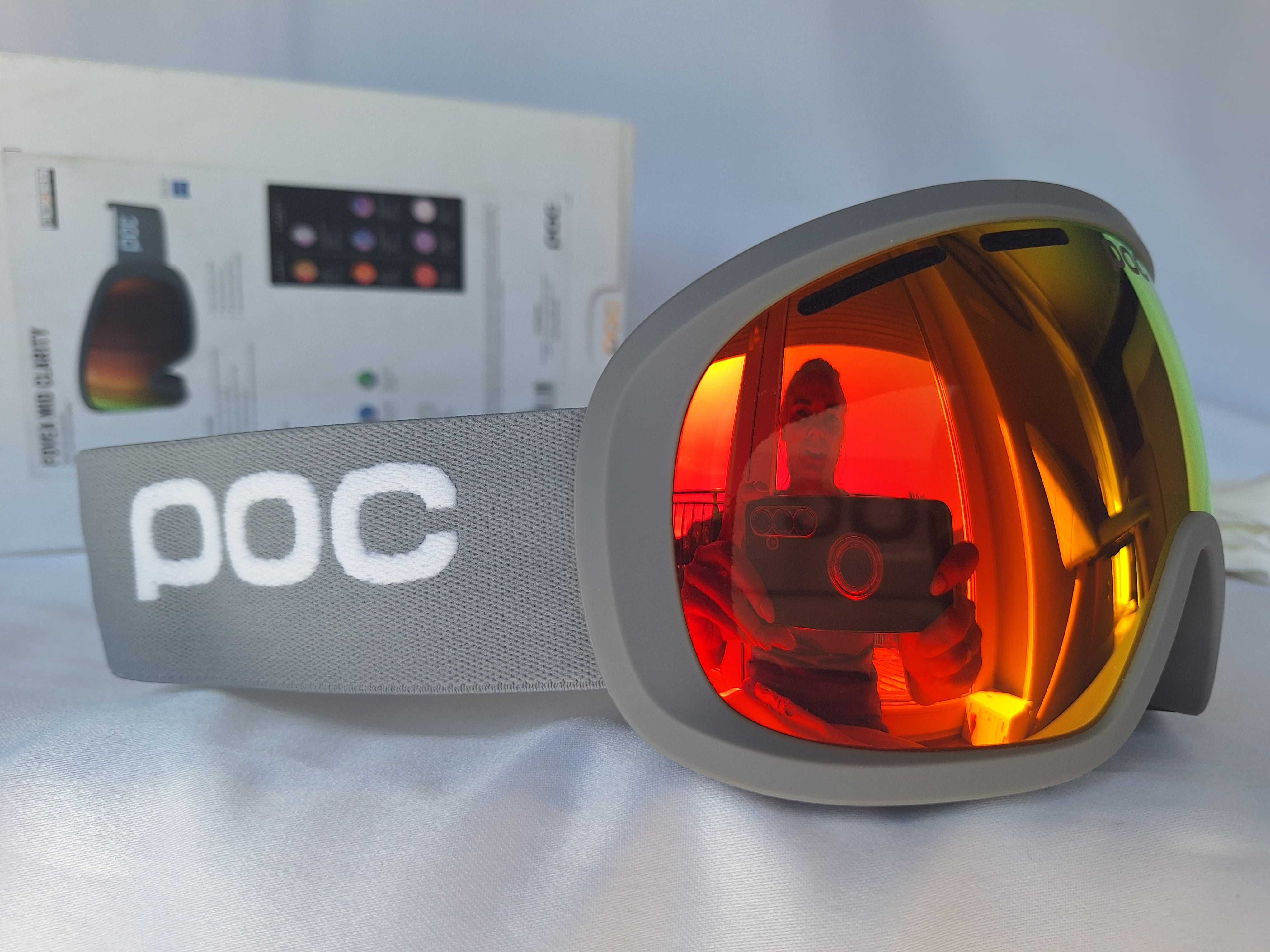 Gogle narciarskie Poc Fovea Mid Clarity Pegasi Grey S2