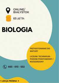 Korepetycje biologia