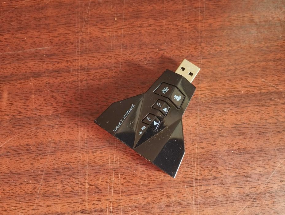 Звукова карта USB 7.1