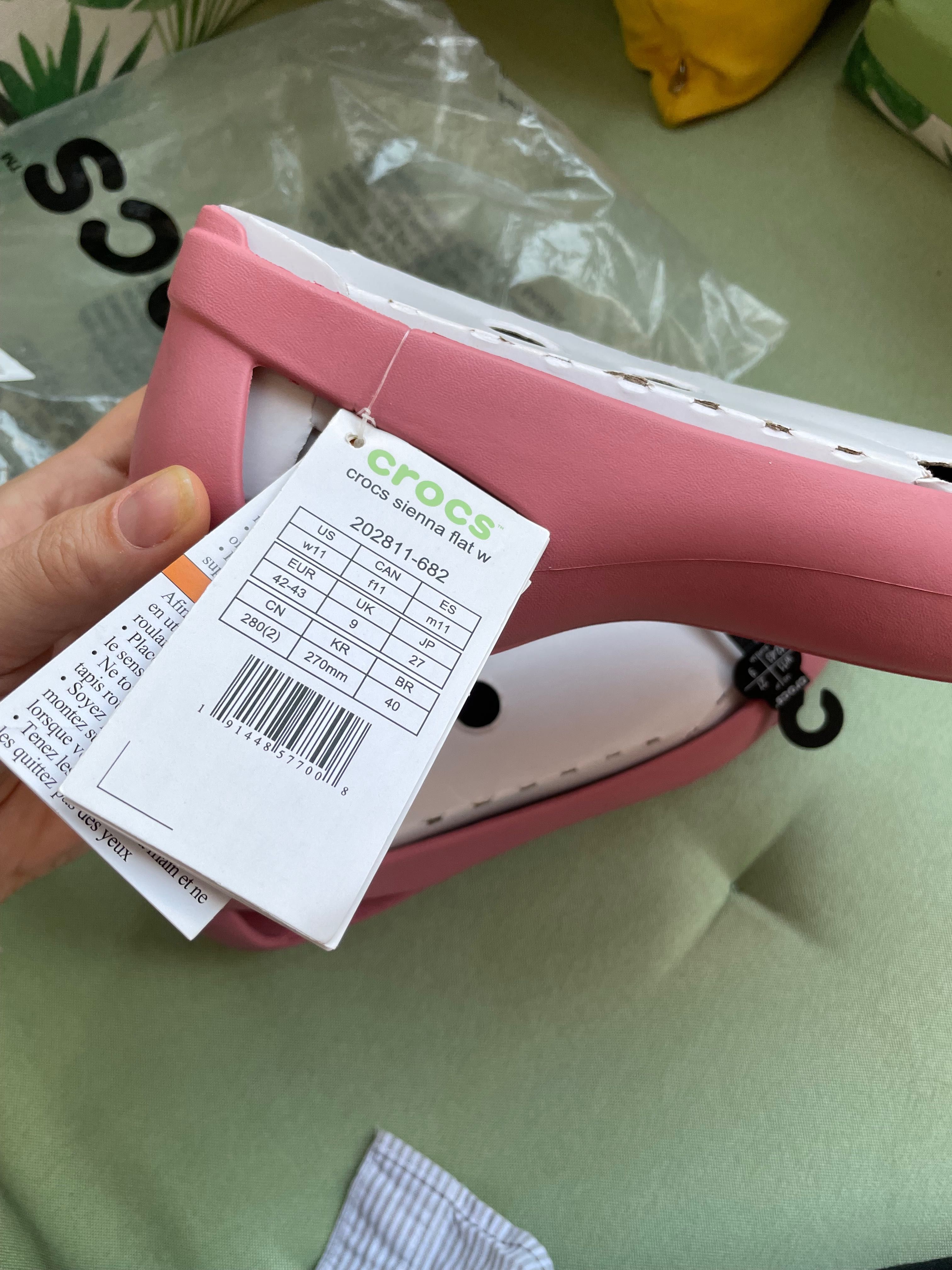 Балетки crocs з Америки 42р