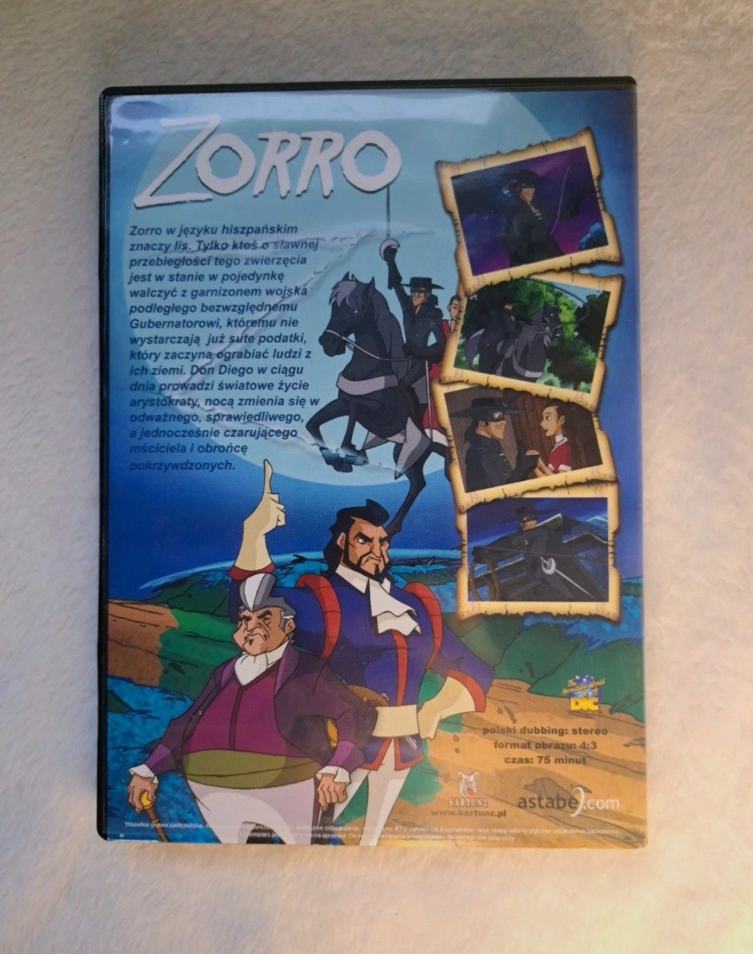 Film Zorro Płyta CD