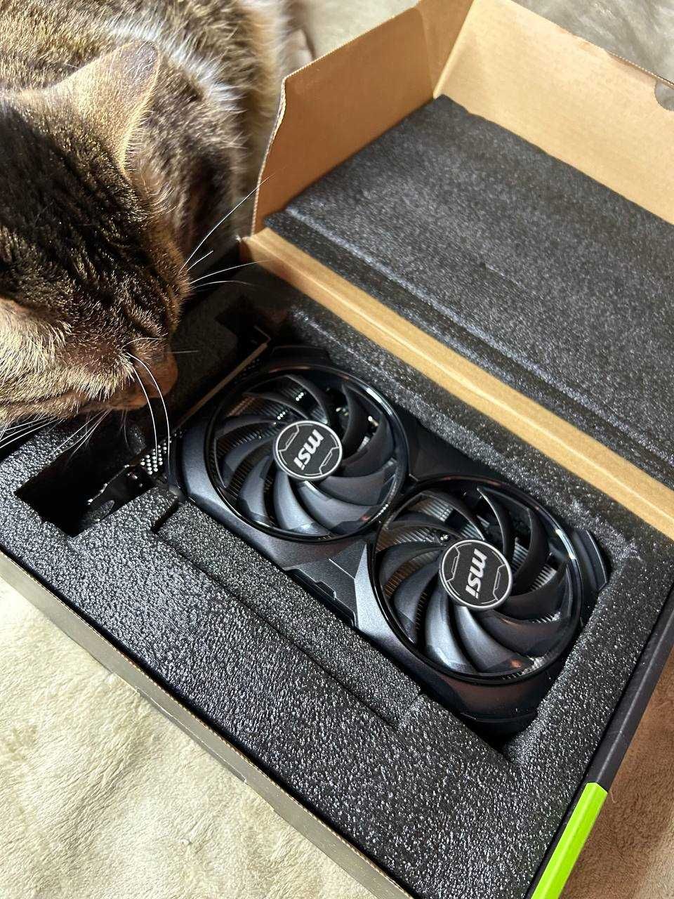 MSI PCI-Ex GeForce RTX 4060 Ti Ventus 2X Black 16G OC 16GB GDDR6