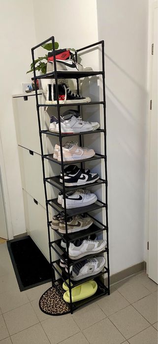 Półka na buty NOWA szafka regał DIY organizer 10 poziomów 173cm obuwie