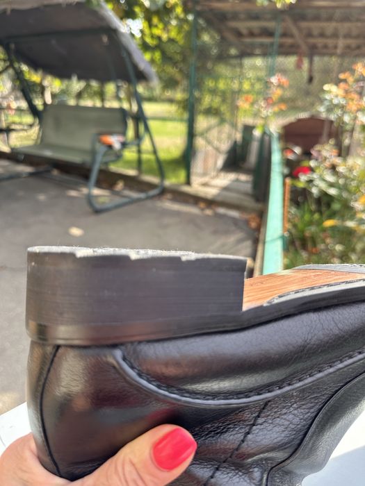 Чоловічі шкіряні ботинки зимові