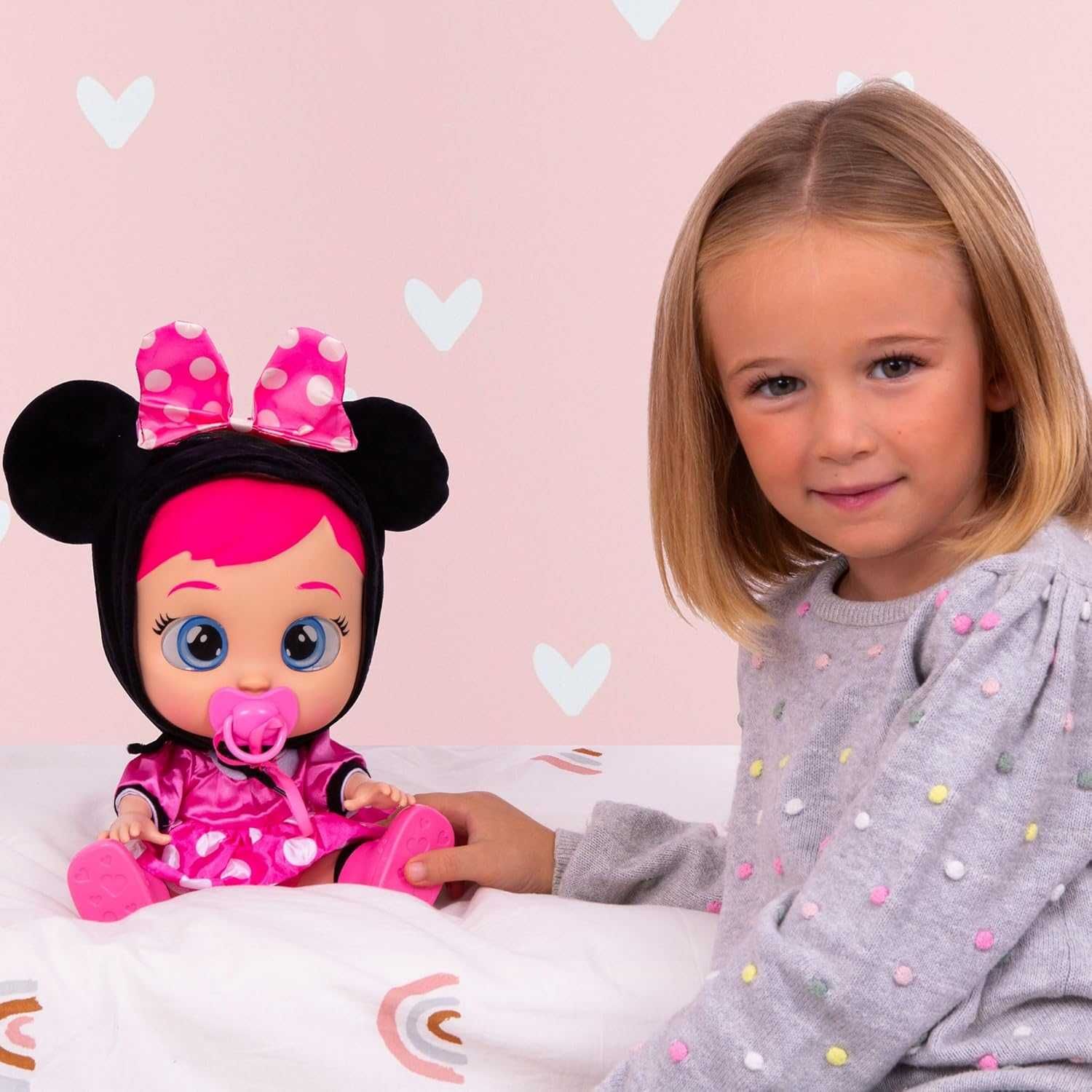 Лялька Cry Babies Disney Minnie Mouse Край Беби Дисней Мінні Маус