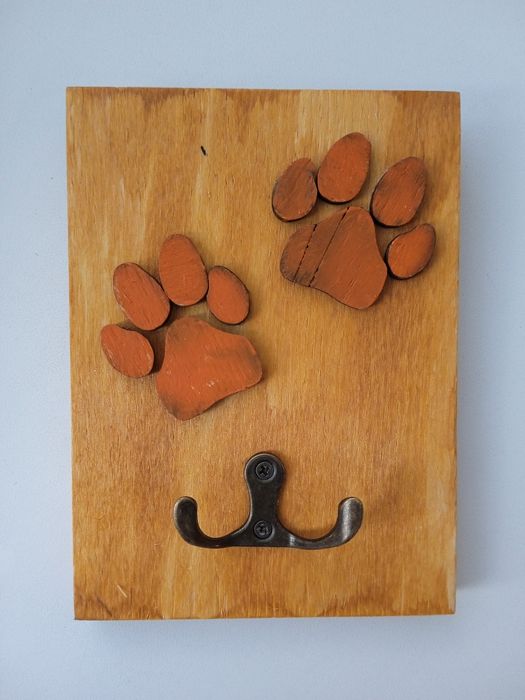 Дерев'яна вішалка хендмейд