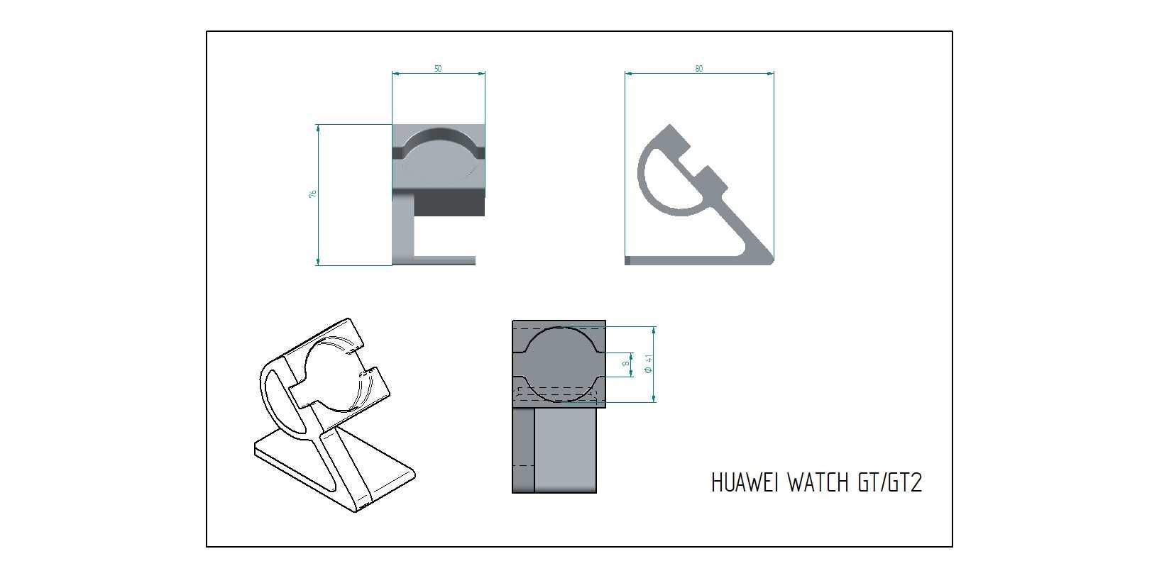 Stacja dokująca smartwatch Huawei