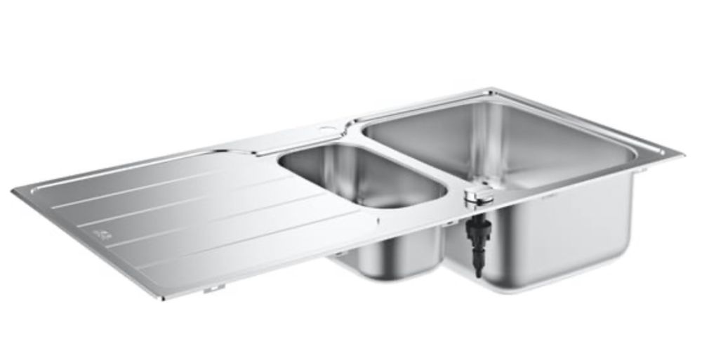 Grohe K500 zlewozmywak kolor stal szlachetna satyna