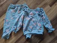 Dres niebieski newbie kwiaty 86