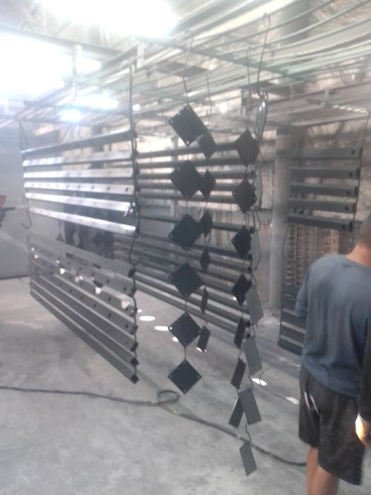 Услуги порошковой покраски пескоструй