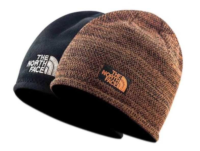 Двосторонні шапки на флісі The North Face оригінал