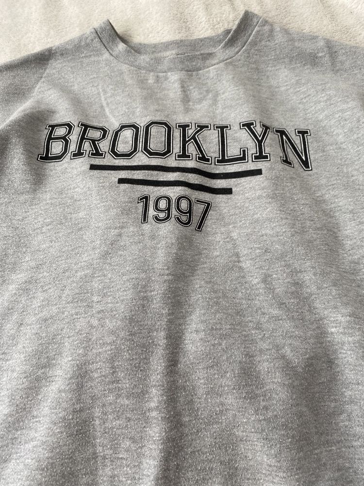 Cropp S bluza szara długa
