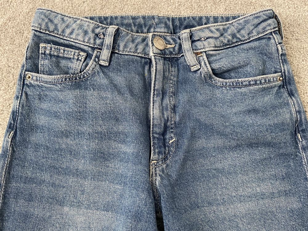 Spodnie dziewczęce jeansowe H&M rozmiar 128 7-8 lat