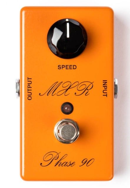 Эксклюзивный фейзер MXR CUSTOM SHOP SCRIPT PHASE 90 с рукописным лого