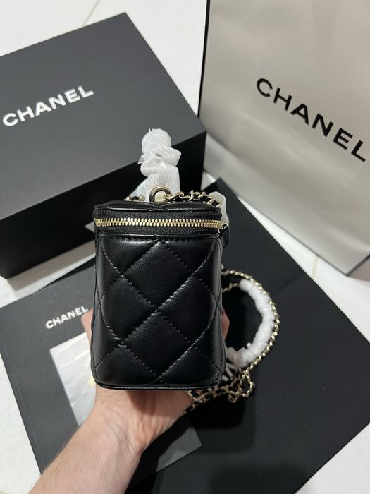 Сумка Chanel Lambskin Vanity Шанель премиум