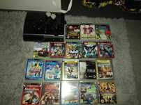 PlayStation 3 + PlayStation Move + 18 gier