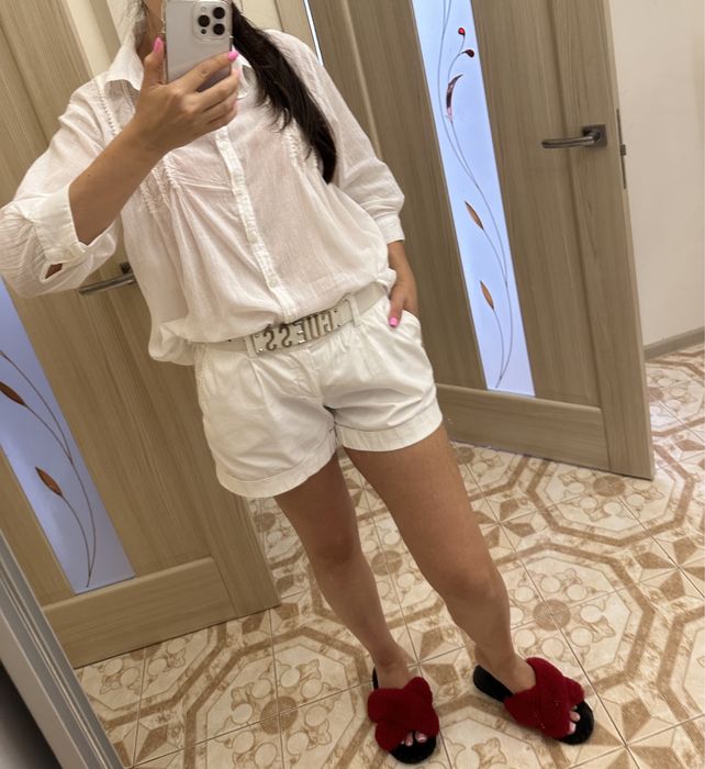 Продам кожаный пояс, ремень  Guess оригинал