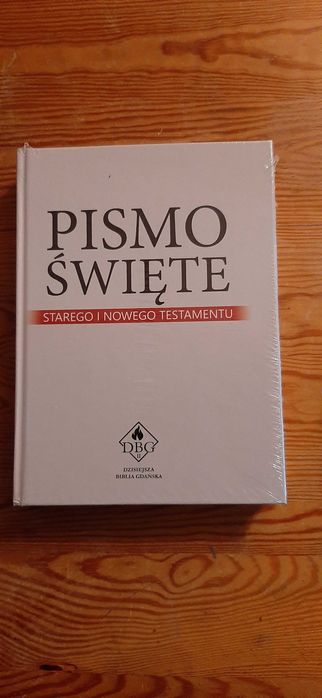 Pismo Święte Starego i Nowego Testamentu białe - OKAZJA!!!