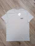 T-shirt 4 f, regular z nadrukiem, męski - beżowy.