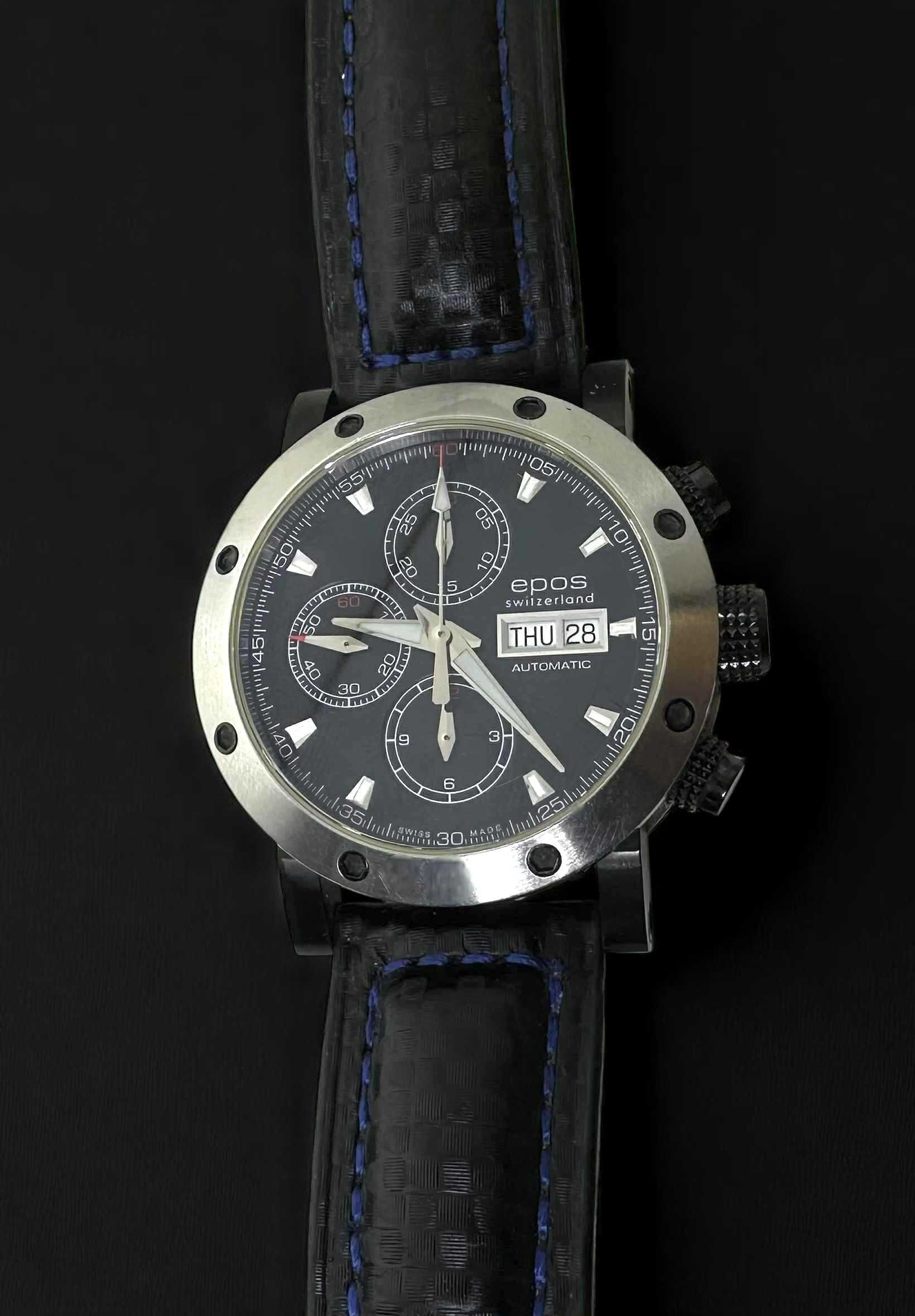 Epos Sportive Automatic Chronograph 3421-1 ! Polecamy ! Automat