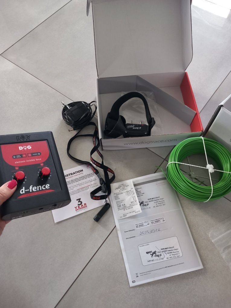 Ogrodzenie elektryczne dla psa dfence