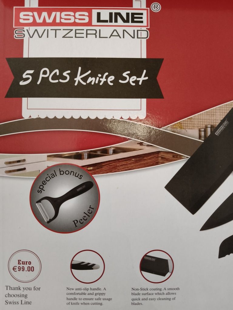 Conjunto de facas SwissLine
