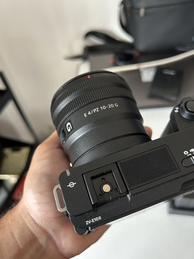 Sony zv-e10 II + sony e pz 10-20 mm f4 g + baterias