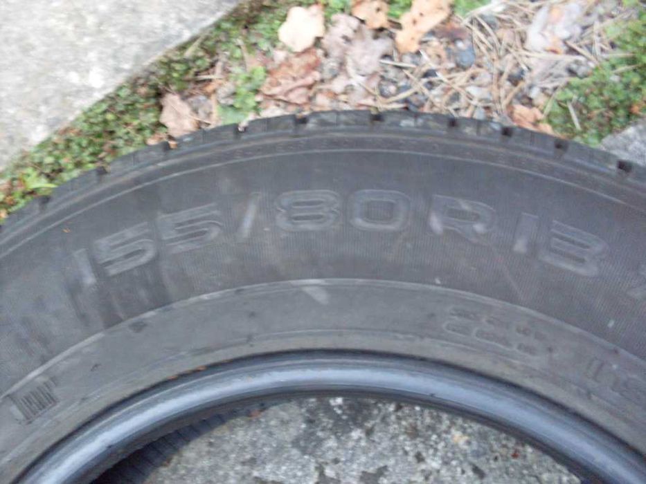 Opony 4 sztuki Fiat Panda  155/80r13  Nokian  jak Nowe