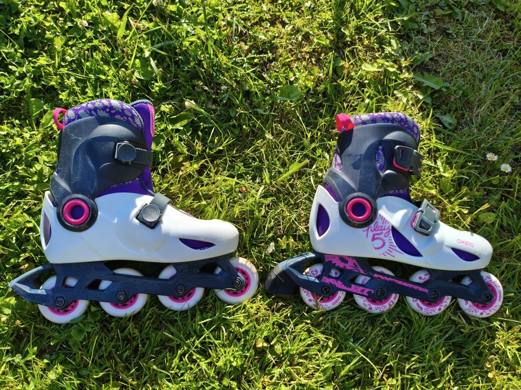 Rolki OXELO Decathlon regulowane 32-34