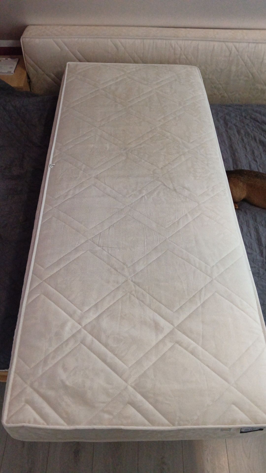 Materace dwa z włóknem kokosowym 80x200