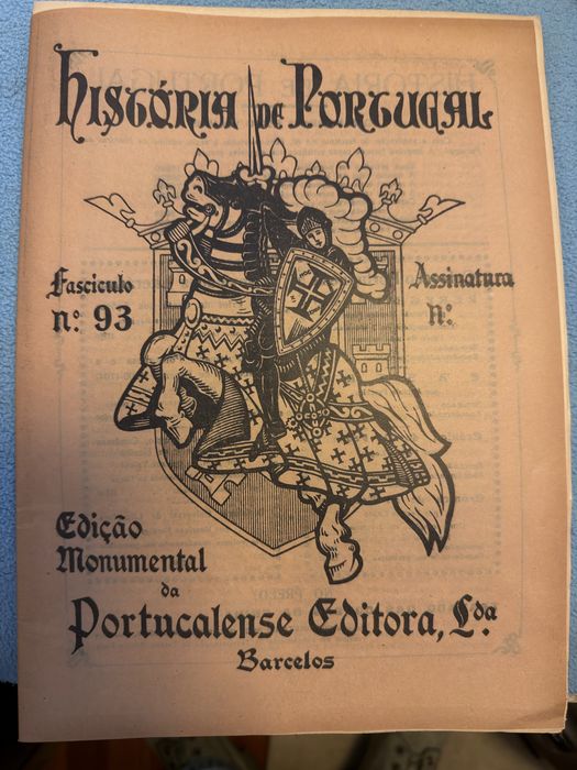 Historia de portugal - fasciculos de 1936