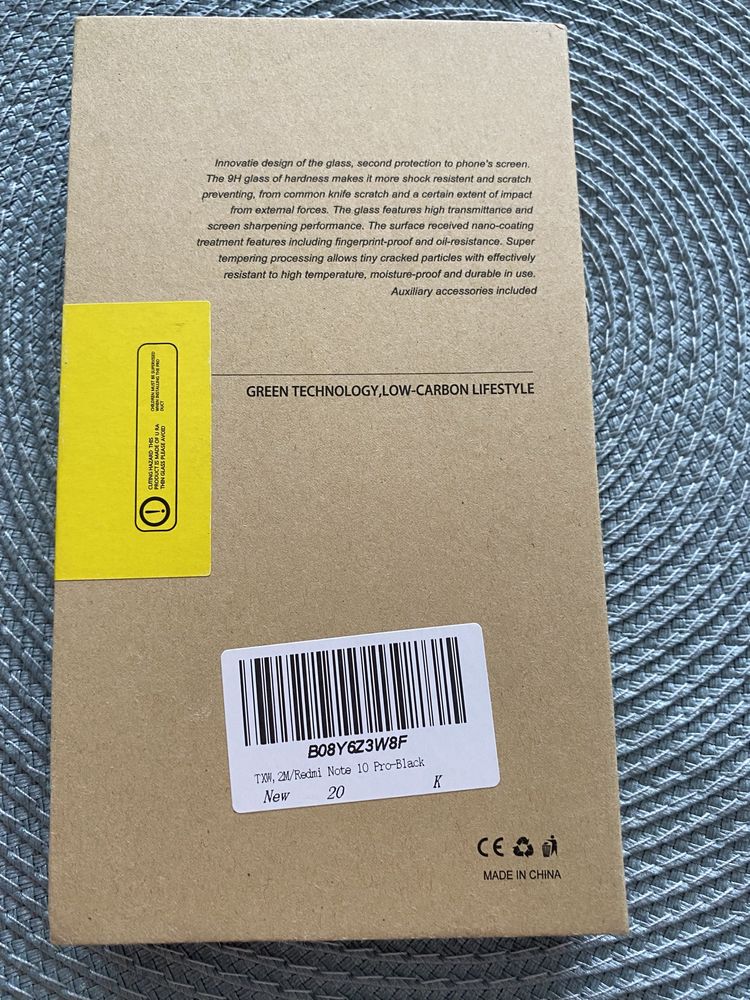 Szkolo hartowane Redmi Note 10 Pro-Black