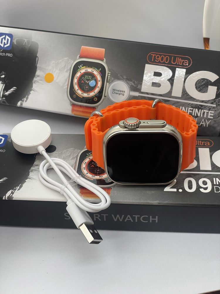 Продам новий смарт годинник T900 Ultra BIG 2.09