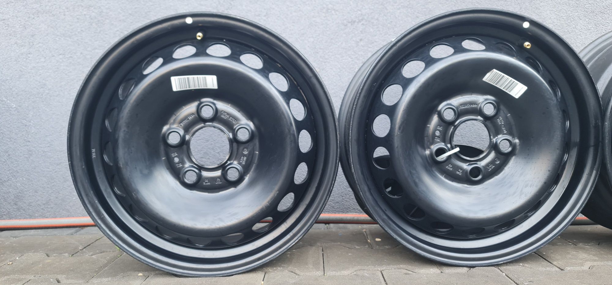 "16 5x120 Vw T5 T6 Man Crafter nowe z dekielkami