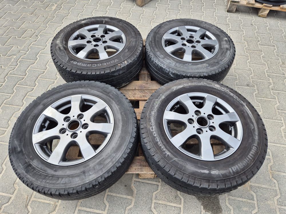 Alufelgi Camper Ducato 5x118 8,5Jx15 z oponami 215/70 R15 CP