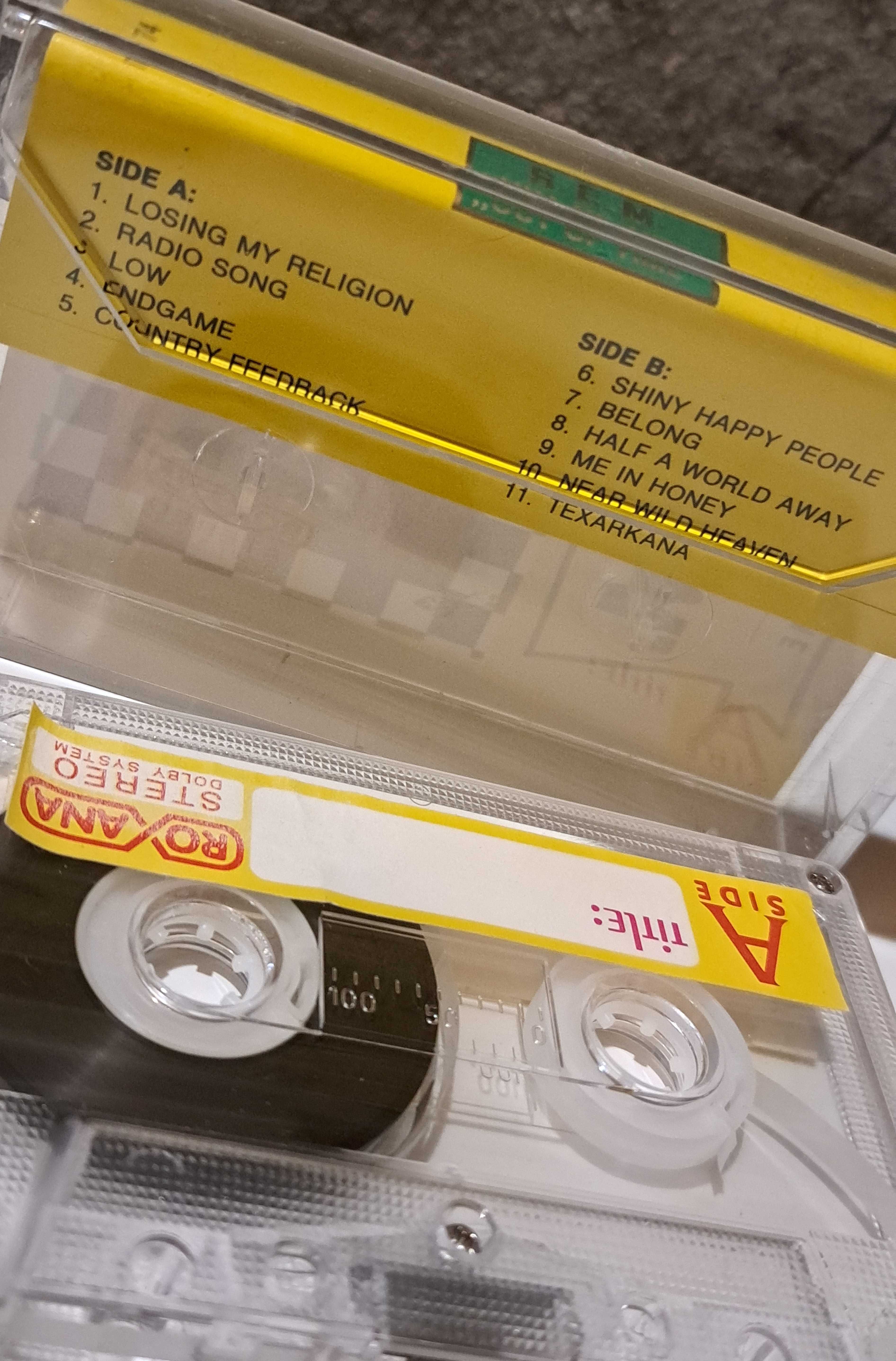 R.E.M. out of time kaseta audio