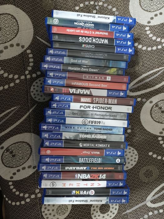 Jogos ps4 como novos