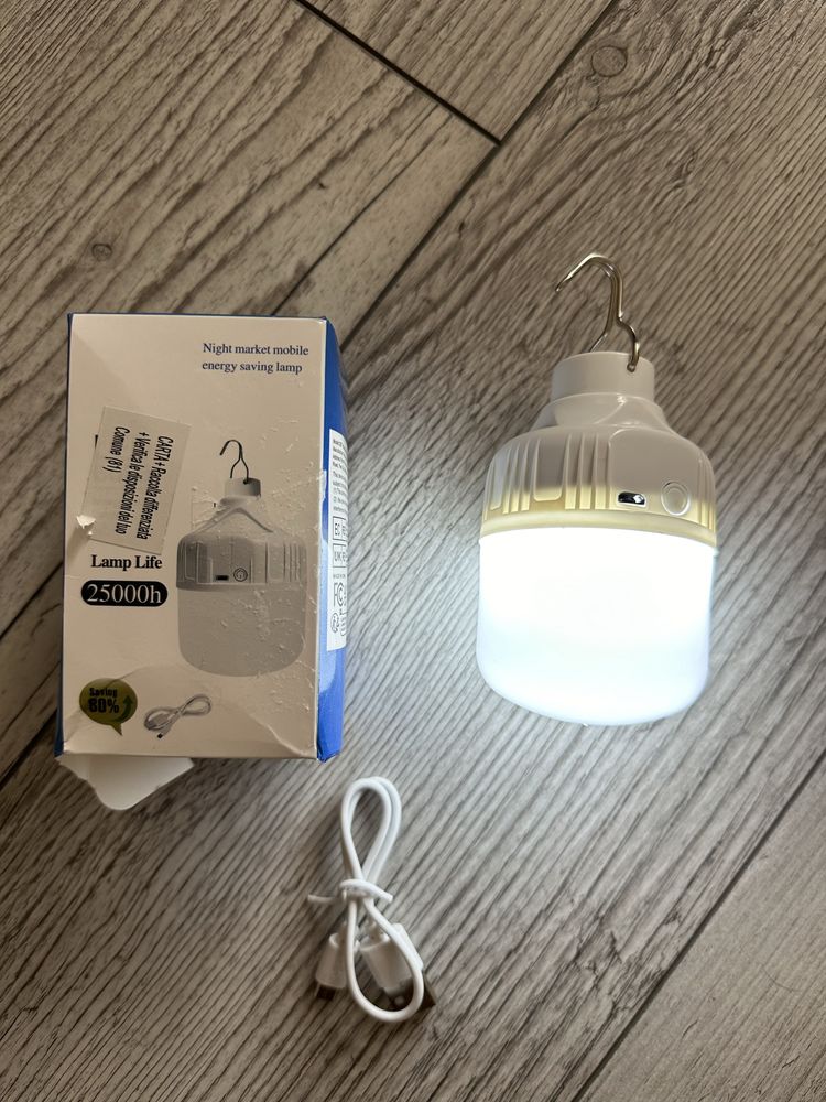 Настольный Led  світильник з аккумулятором