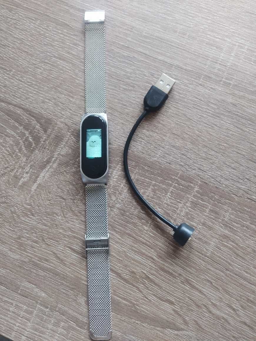 M6 srebro inteligentny zegarek kobiety Smartwatch Android IOS