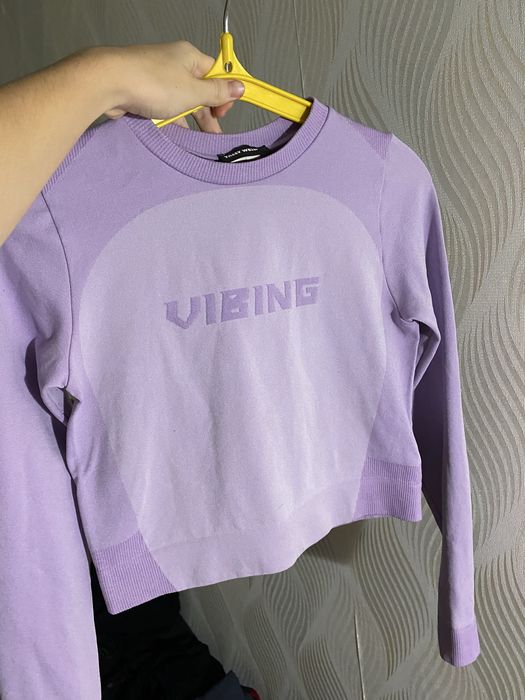 спортивний лавандовий топ tally weijl