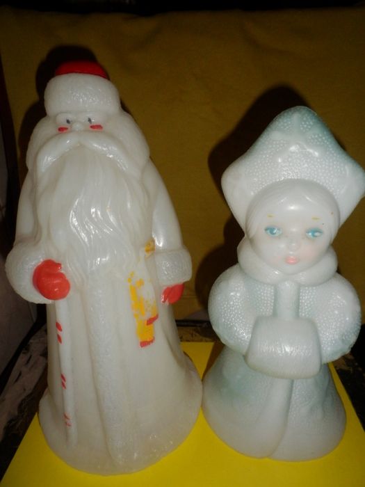 Дед Мороз ,СССР,пластмасс