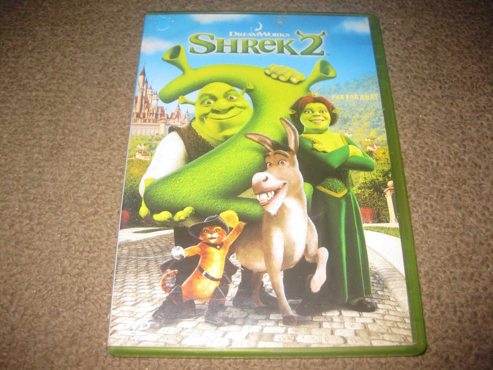 DVD "Shrek 2" da DreamWorks Animation