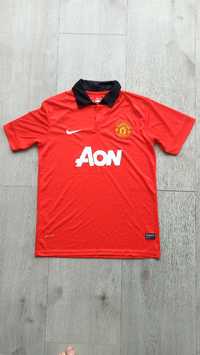 T-shirt Nike Manchester United rozmiar M, Czerwona Nowa Bez Met